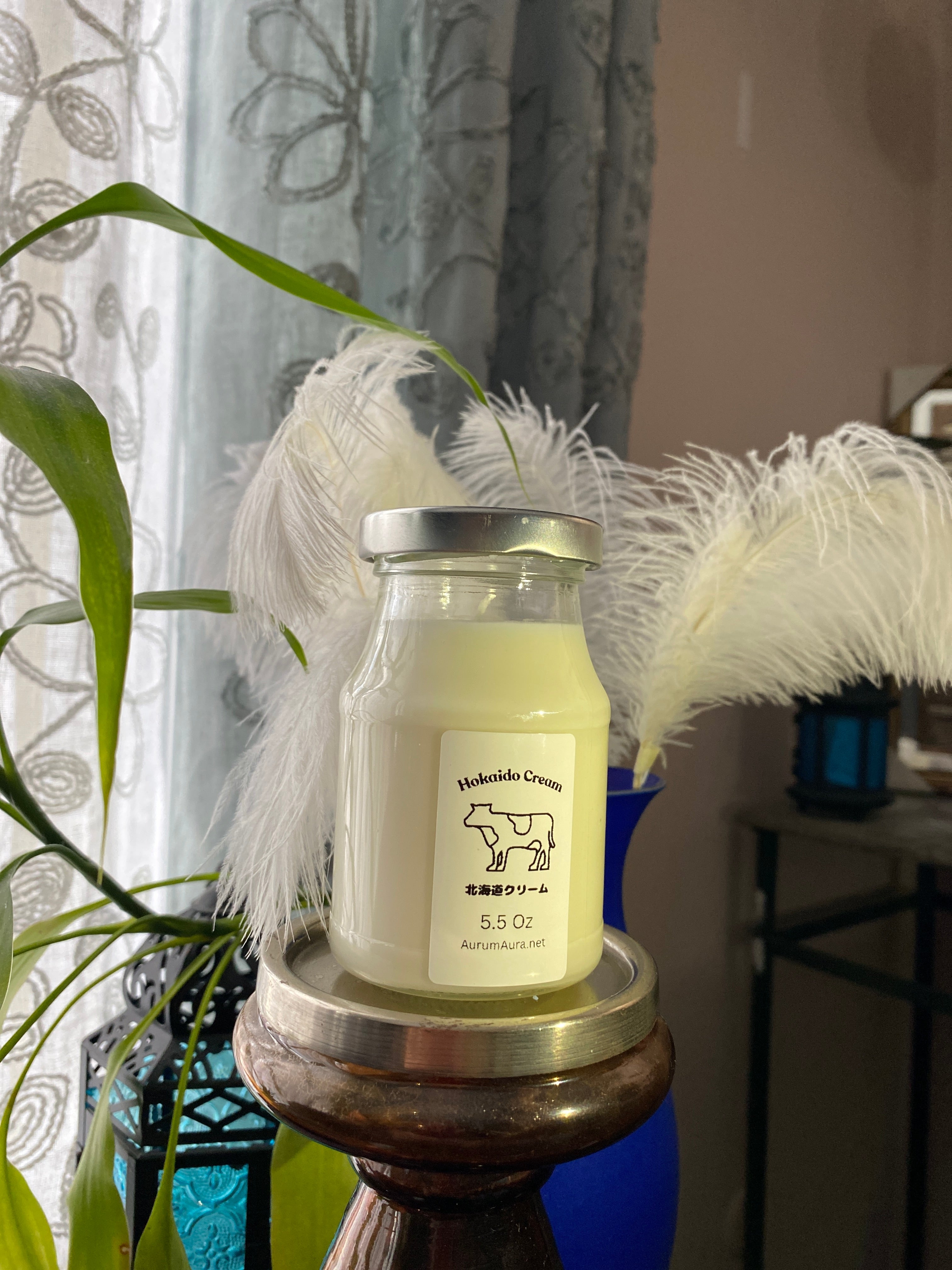 Hokkaido Cream Candle - Milk Bottle Edition