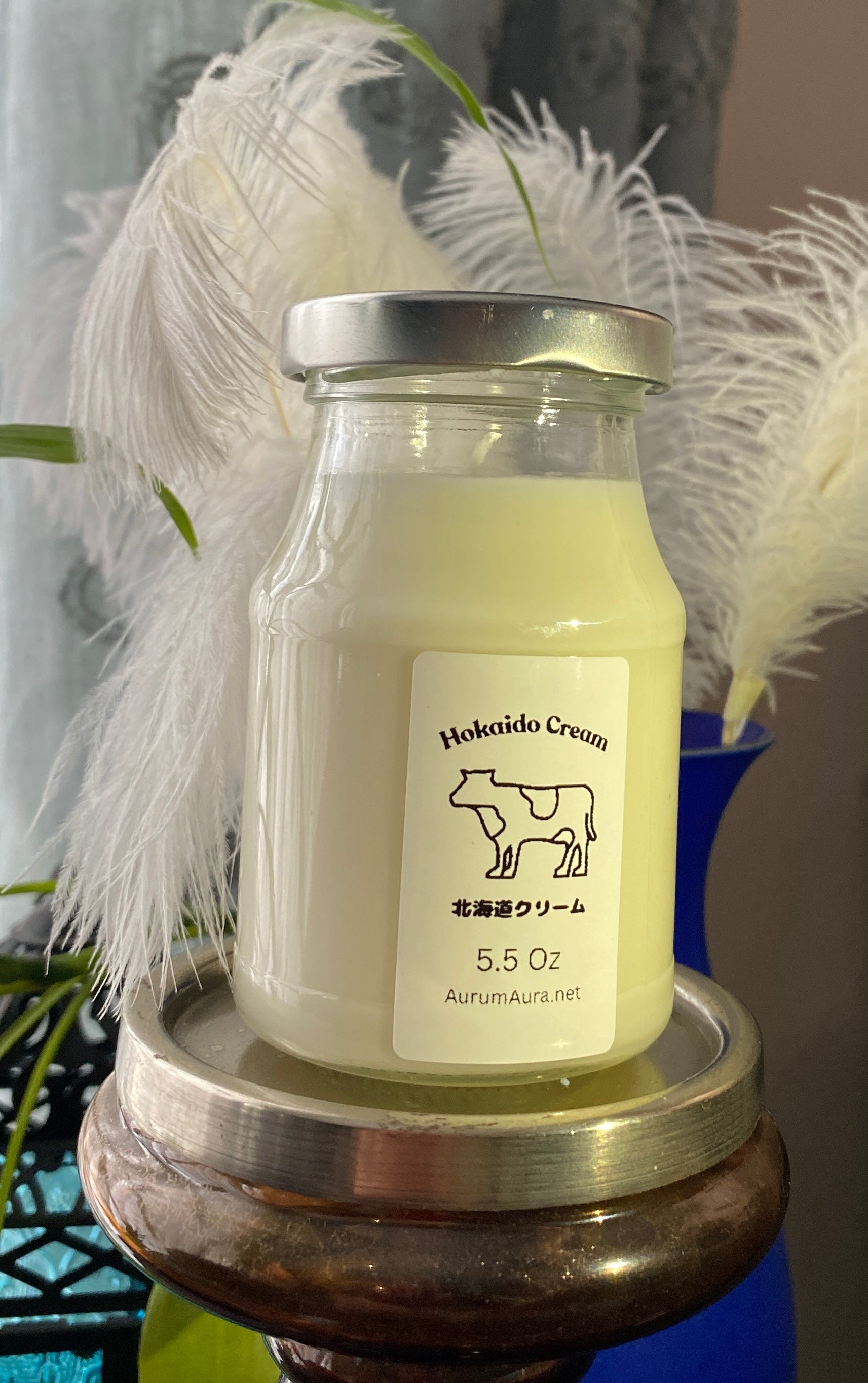 Hokkaido Cream Candle - Milk Bottle Edition